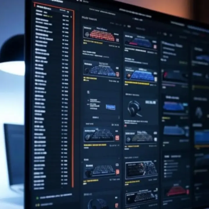 Rankingi i wykresy porównujące oceny produktów gamingowych.