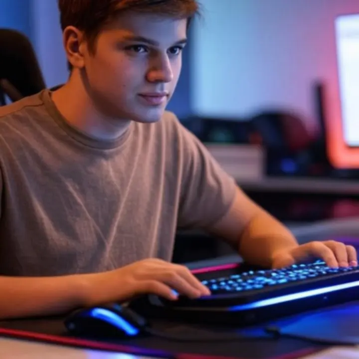 Ekran z ocenami i recenzjami użytkowników dla klawiatur gamingowych